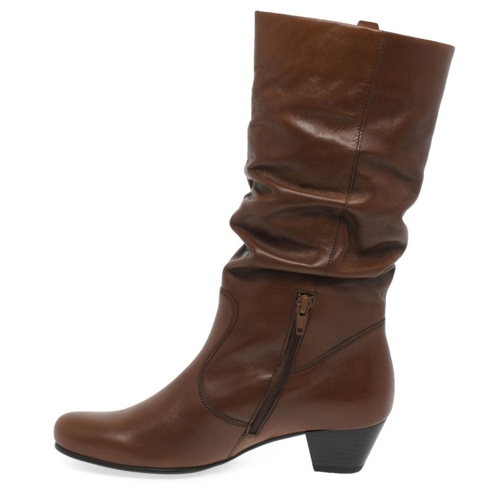 Gabour | Bottes Larges Exclusives En Cuir Sattel Rachel